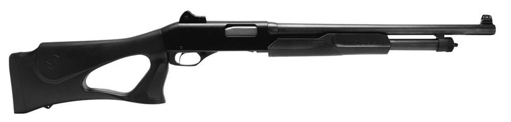 Savage 320 Security Thumbhole Ghost Ring Sight 12 GA Shotgun, Black 18.5-img-1