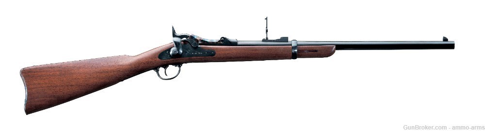 Uberti Springfield Trapdoor Carbine  .45-70 Govt Single Shot 22" 71008-img-1