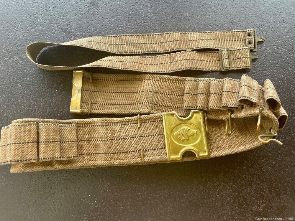 Anson Mills/Ormdorff Cartridge Belt,Dog Belt Buckle .Pat. 1881-img-0