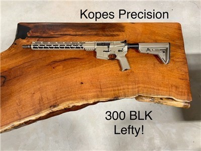 Spring Sale! New Kopes Precision 300 BLK AR Rifle, Left Hand 
