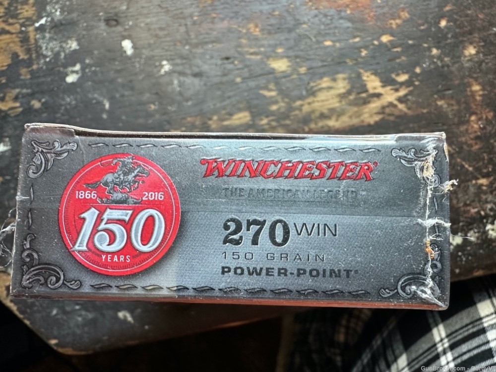 Winchester 150th anniversary .270 full, correct 20 rounds-img-0