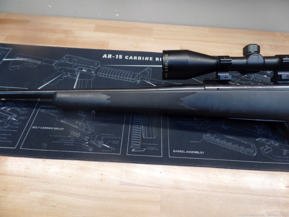 HOWA M1500 7MM-REMINGTON MAGNUM WITH NICCO STIRLING SCOPE PENNY START!-img-2