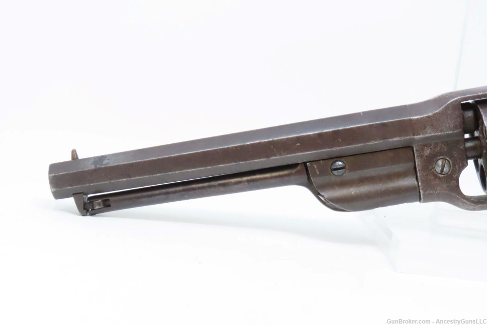 CIVIL WAR Antique SAVAGE .36 Caliber NAVY Percussion SINGLE ACTION Revolver-img-4