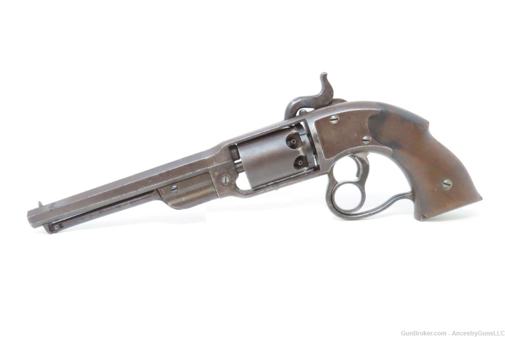 CIVIL WAR Antique SAVAGE .36 Caliber NAVY Percussion SINGLE ACTION Revolver-img-1