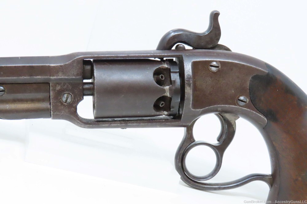 CIVIL WAR Antique SAVAGE .36 Caliber NAVY Percussion SINGLE ACTION Revolver-img-3