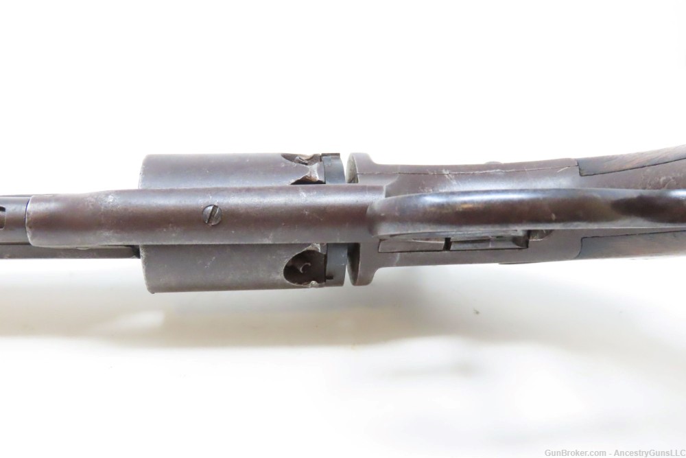 CIVIL WAR Antique SAVAGE .36 Caliber NAVY Percussion SINGLE ACTION Revolver-img-11