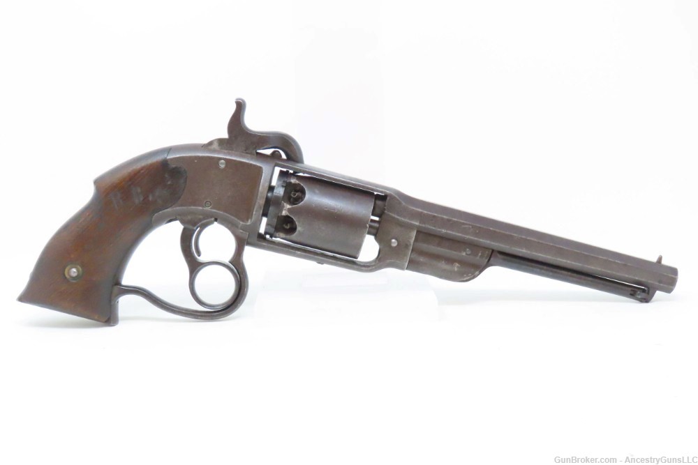 CIVIL WAR Antique SAVAGE .36 Caliber NAVY Percussion SINGLE ACTION Revolver-img-13