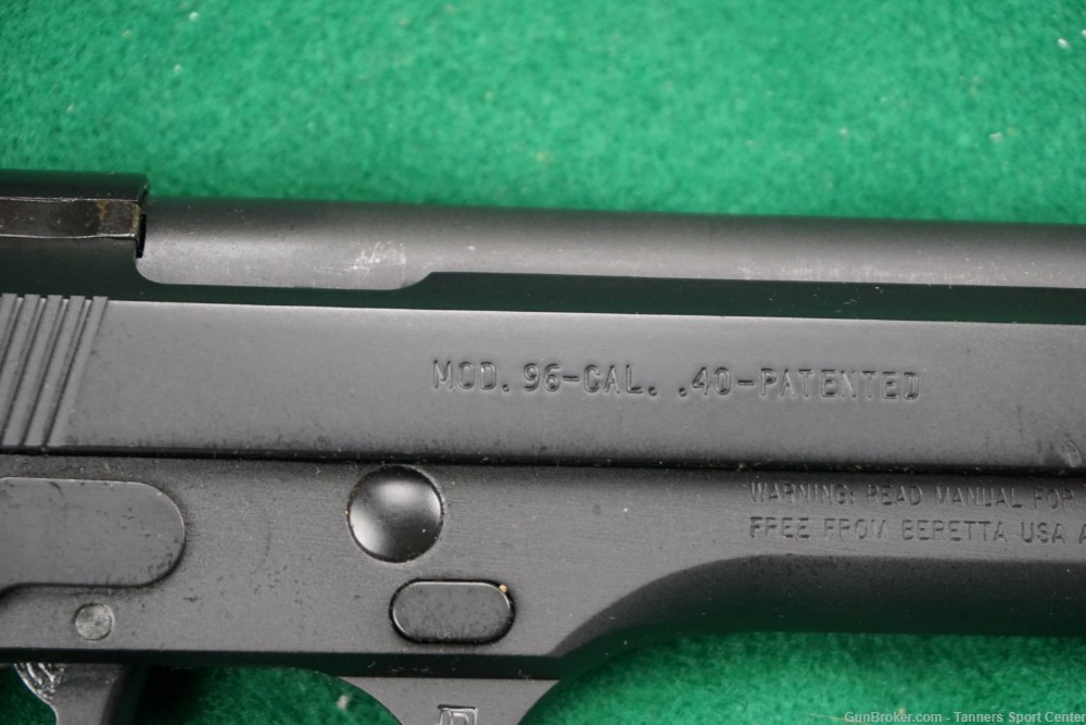 Beretta 96FS 96 FS 40 40s&w 4.9" 10-Round No Reserve 1¢ Start-img-15