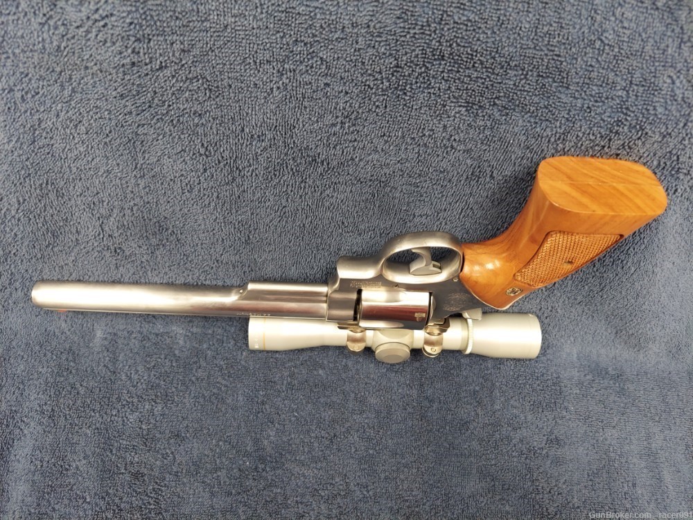 SMITH & WESSON MODEL 629-1 REVOLVER IN .44MAG CALIBER 8-3/8" BBL W/SCOPE-img-13