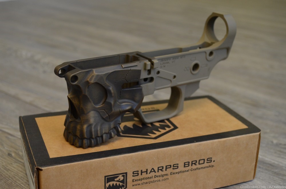 Sharps Bros Gen2 The Jack Lower X-Werks Magpul FDE Distressed bronze AR15-img-1