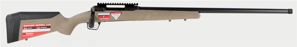 Savage 110 Tactical Desert 6.5 Creedmoor Desert Tan 24 Rifle-img-0
