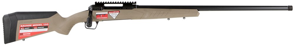 Savage 110 Tactical Desert 6.5 Creedmoor Desert Tan 24 Rifle-img-1