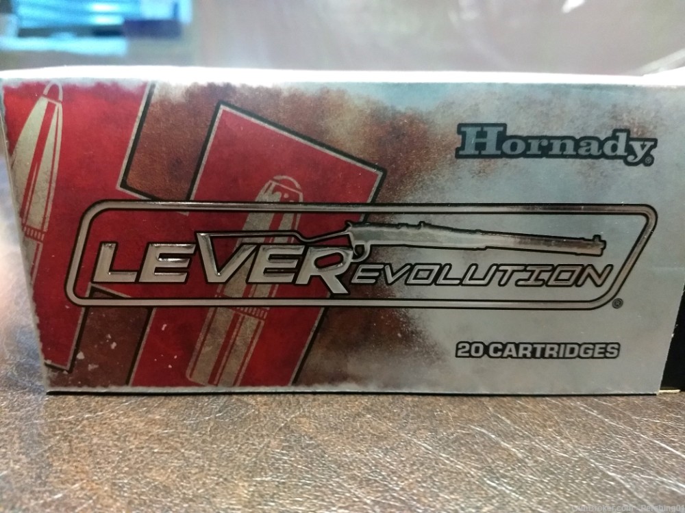 "REDUCED" Hornady FTX LEVERevolution .45-70 Government 325-Grain -100 Rds-img-1