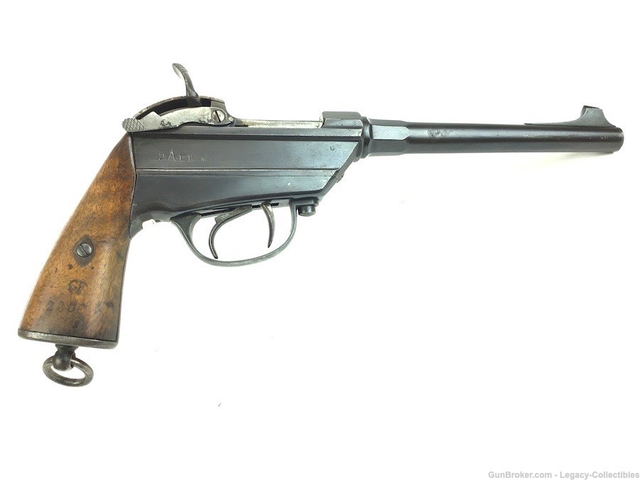 Very Rare - Bavarian Werder M1869 "Lightning" Pistol 11.5 x 53R Antique -img-0