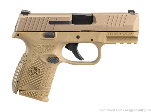 FN 509 Compact - 3.7" - 9mm - FDE - 10 Rds-img-1