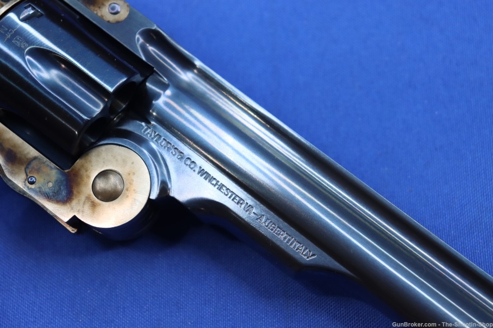 Taylors & Co SCHOFIELD Model Single Action Revolver 45 COLT 45LC 7" CCH SA-img-8