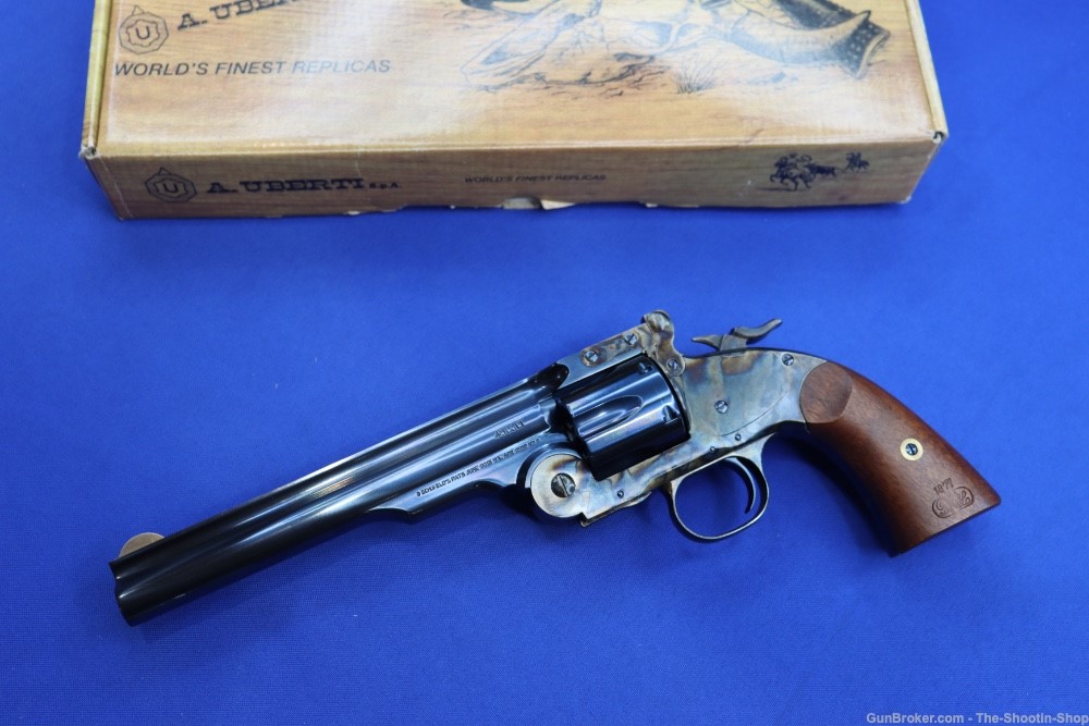 Taylors & Co SCHOFIELD Model Single Action Revolver 45 COLT 45LC 7" CCH SA-img-53