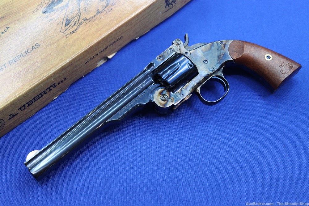 Taylors & Co SCHOFIELD Model Single Action Revolver 45 COLT 45LC 7" CCH SA-img-0