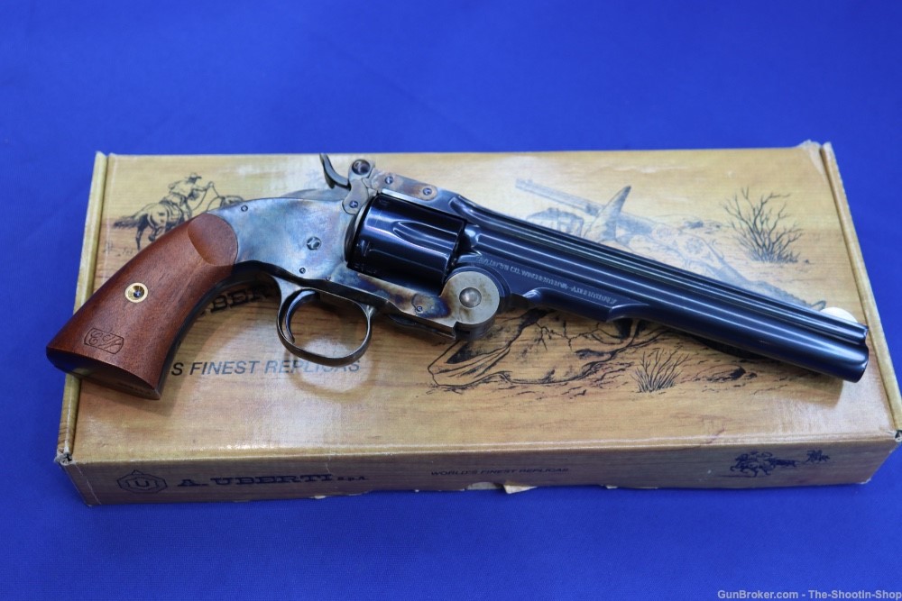 Taylors & Co SCHOFIELD Model Single Action Revolver 45 COLT 45LC 7" CCH SA-img-54