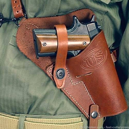 Leather US M7 Shoulder Holster-img-0