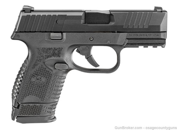 FN 509 Compact - 3.7" - 9mm - Black - 10 Rds-img-1