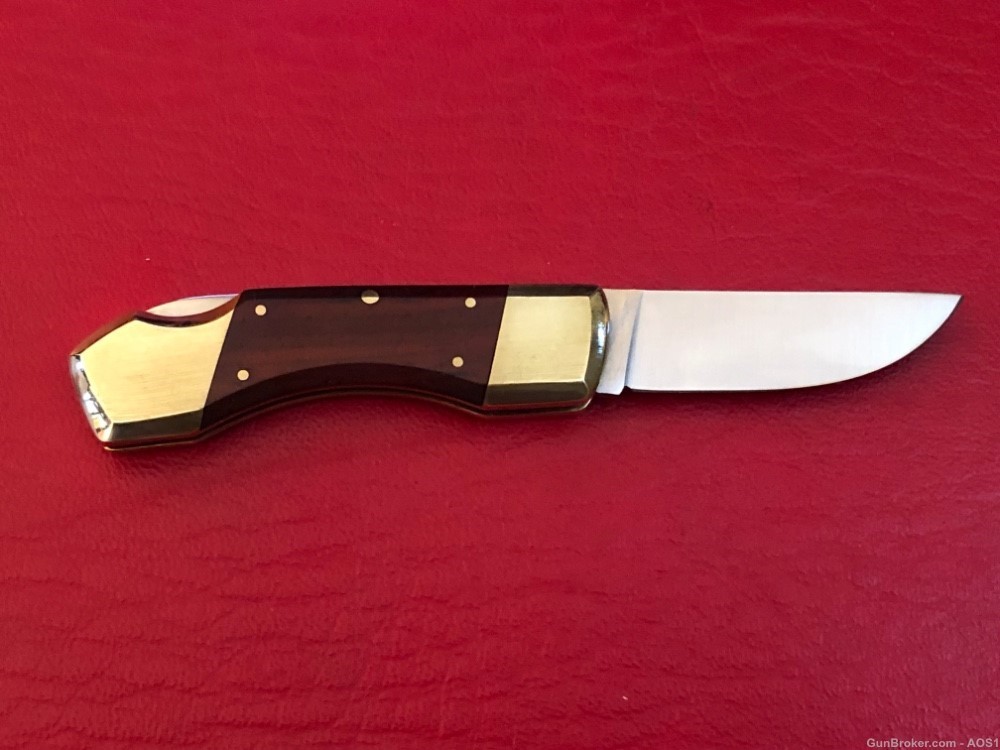 Vintage Falcon Famous Blades Italy Little Horn 2” Lockback Pocket Knife NOS-img-2