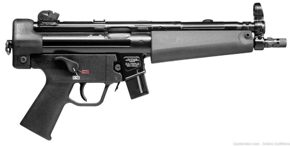 Heckler & Koch HK SP5 9mm 8.86" Threaded 10+1 HK 81000478 SP5 MP5 HK-SP5-img-0