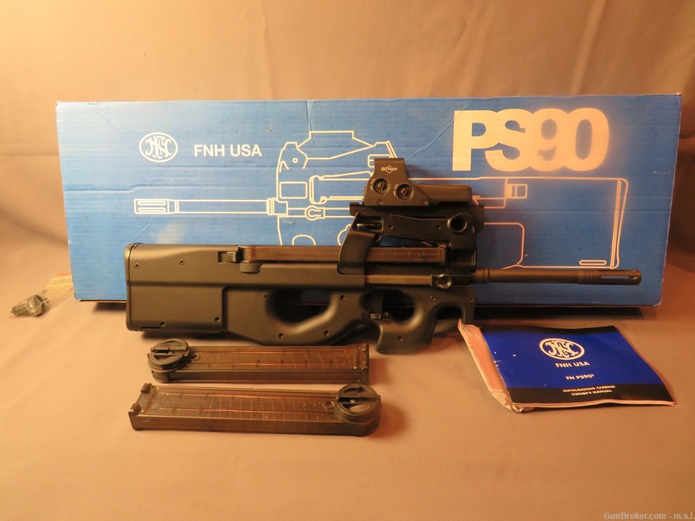 FN USA Model PS 90 5.7x28 with EOTech-img-0