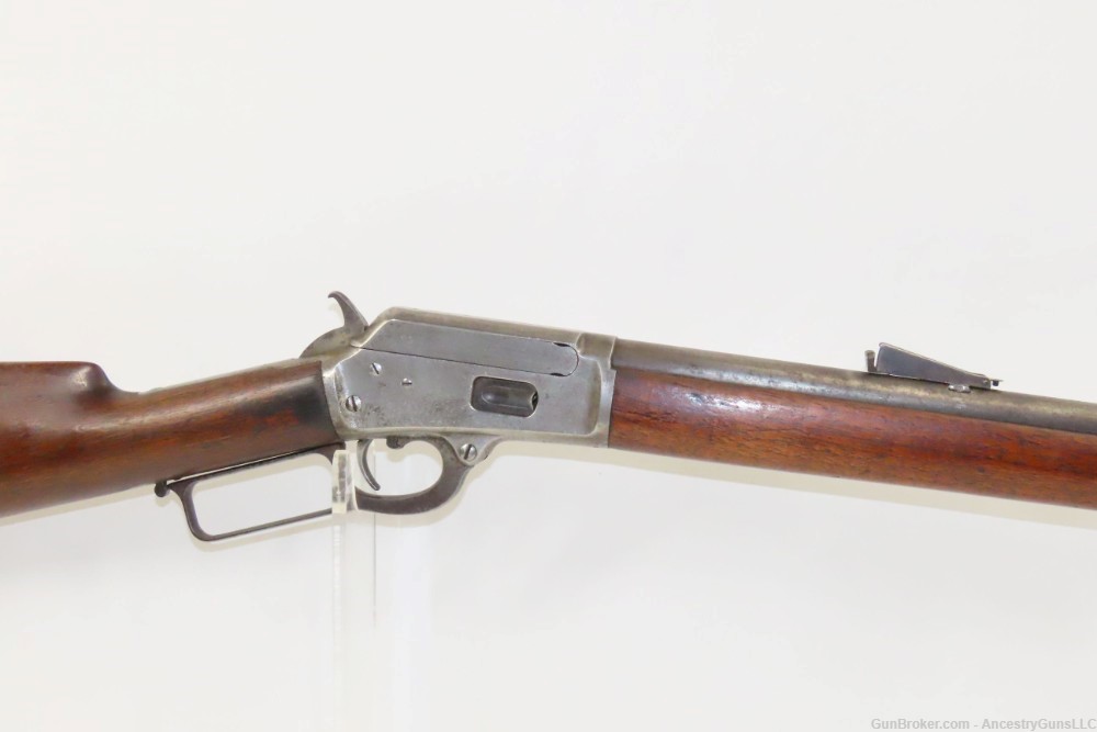 Antique J.M. MARLIN Model 1889 LEVER ACTION Repeating Rifle .38-40 WCF -img-17