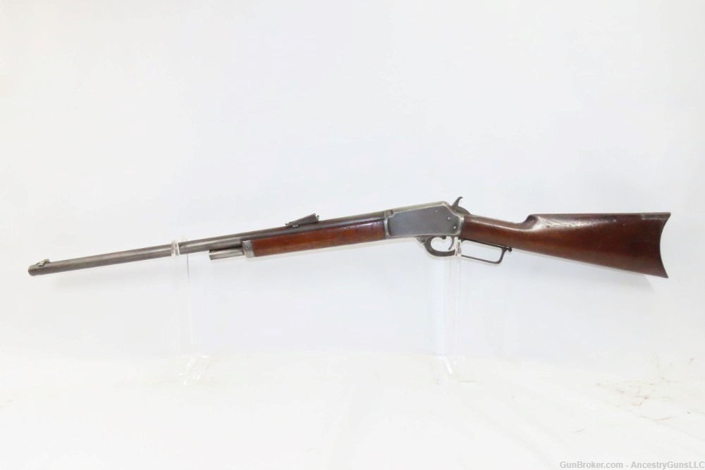 Antique J.M. MARLIN Model 1889 LEVER ACTION Repeating Rifle .38-40 WCF -img-1