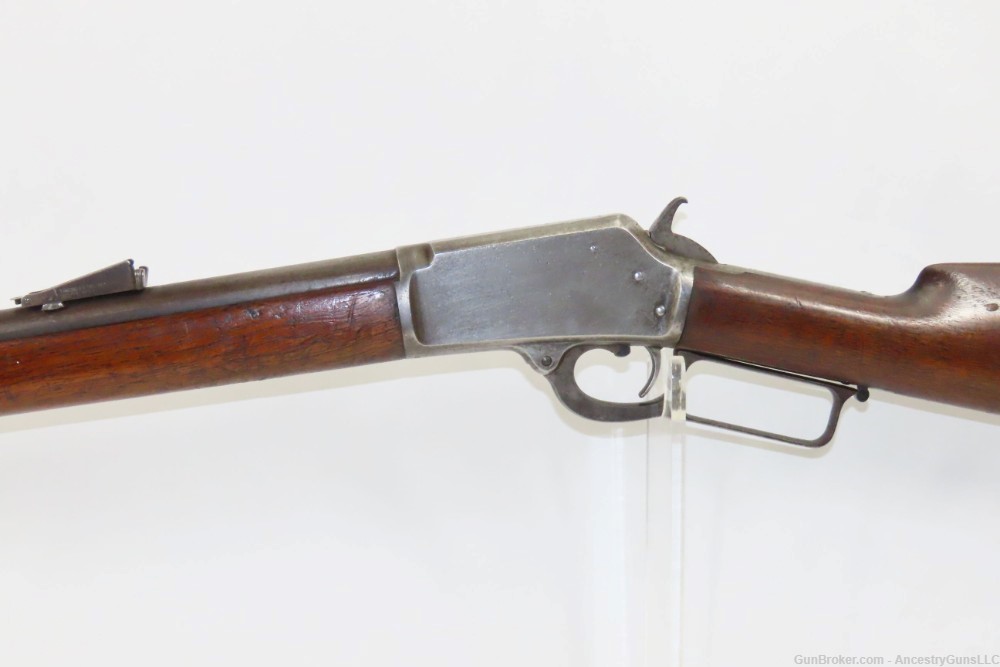 Antique J.M. MARLIN Model 1889 LEVER ACTION Repeating Rifle .38-40 WCF -img-3