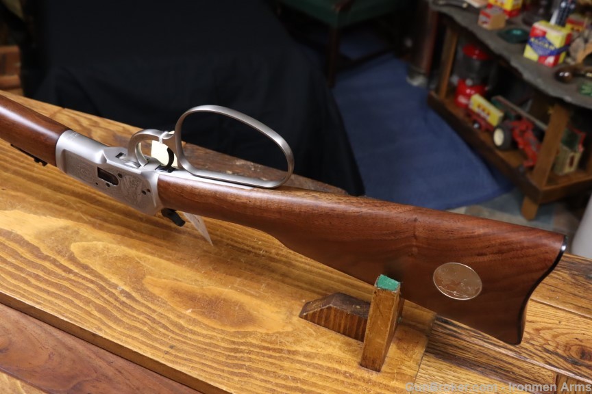 Winchester John Wayne 1892 High Grade Carbine in Box Mint 44-40 WCF -img-41