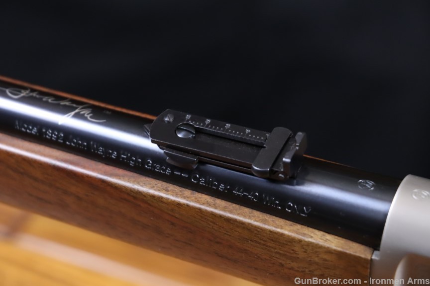 Winchester John Wayne 1892 High Grade Carbine in Box Mint 44-40 WCF -img-52