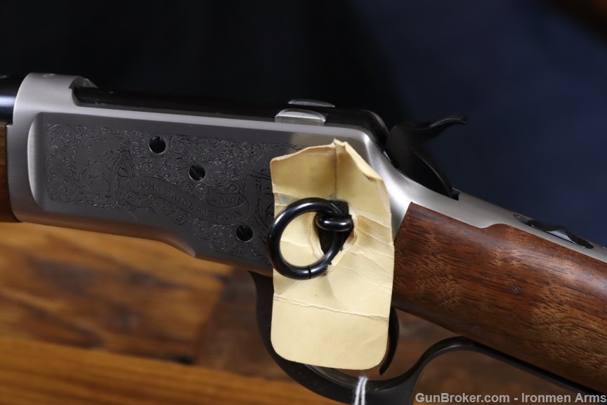 Winchester John Wayne 1892 High Grade Carbine in Box Mint 44-40 WCF -img-40