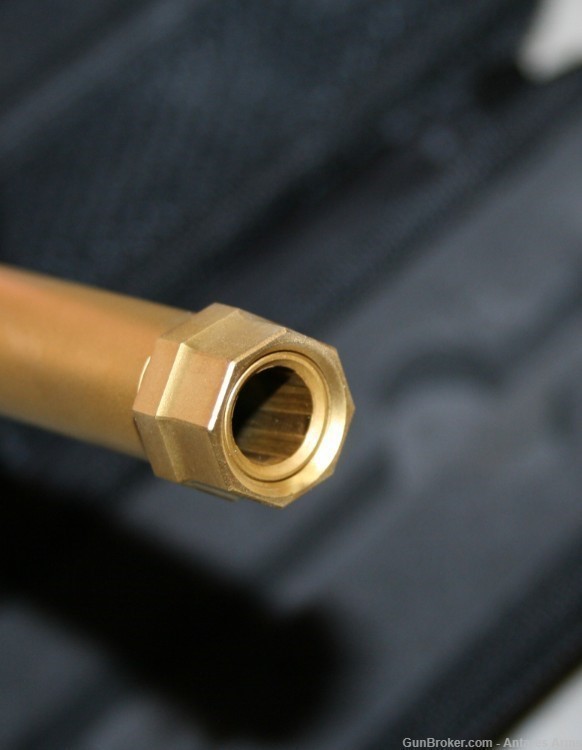 Agency Arms Threaded Barrel for Glock 26 Titanium Nitride GOLD Finish-img-3
