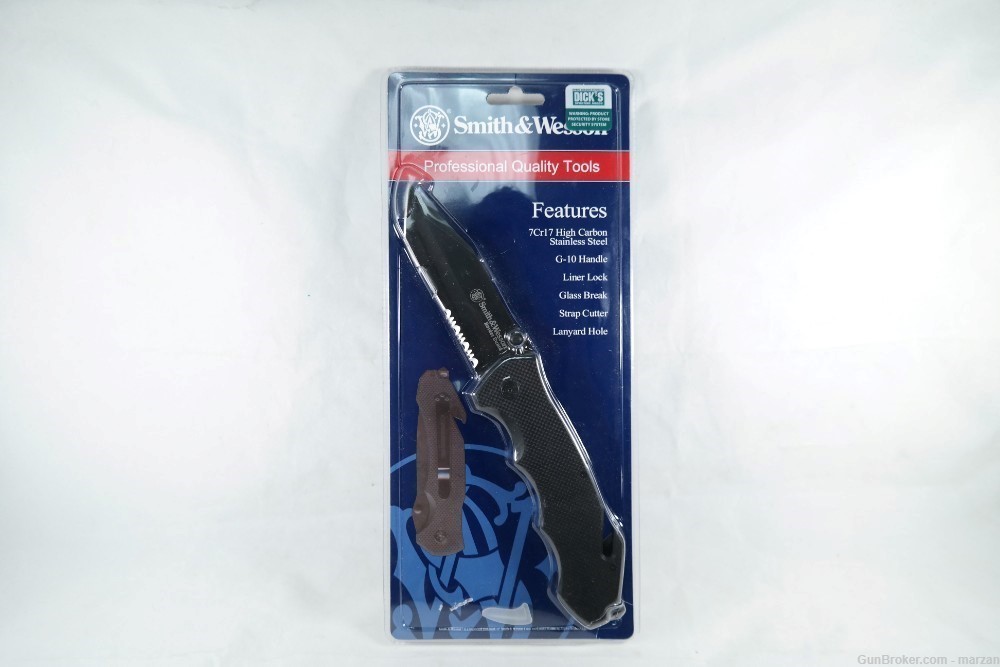 Smith & Wesson S&W Border Guard Knife -img-2