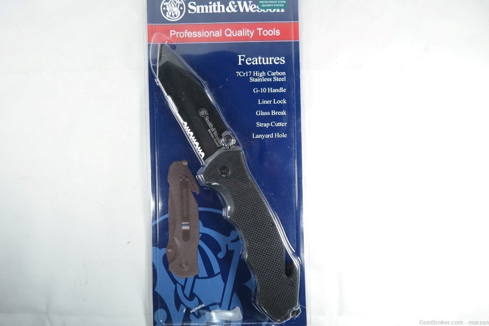 Smith & Wesson S&W Border Guard Knife -img-0