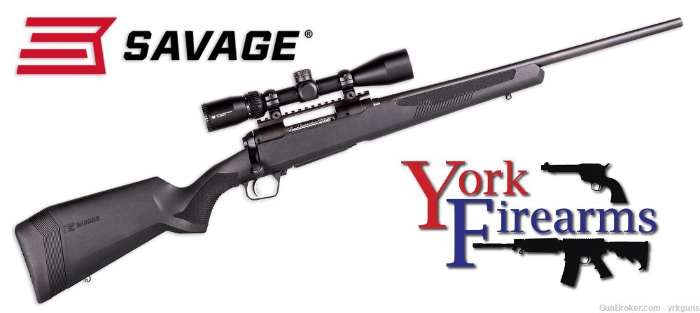Savage Arms 110 Apex Hunter XP 308WIN 20" Vortex Scoped Rifle NEW 57307-img-0