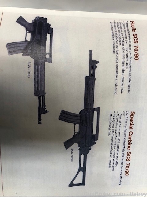 Beretta AR70/90 SBR 13" barrel, flash hider and gas system kit AR AR70-img-3