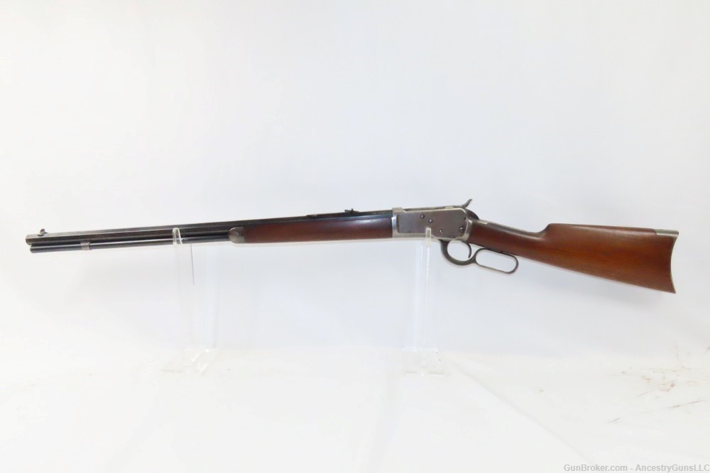 Iconic WINCHESTER Model 1892 Lever Action REPEATING RIFLE in .25-20 WCF C&R-img-1