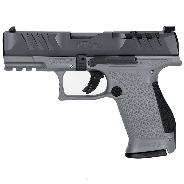 Walther Arms PDP 9mm 4" Bbl Two-Tone Gray Frame Optic Ready Compact Pistol-img-1