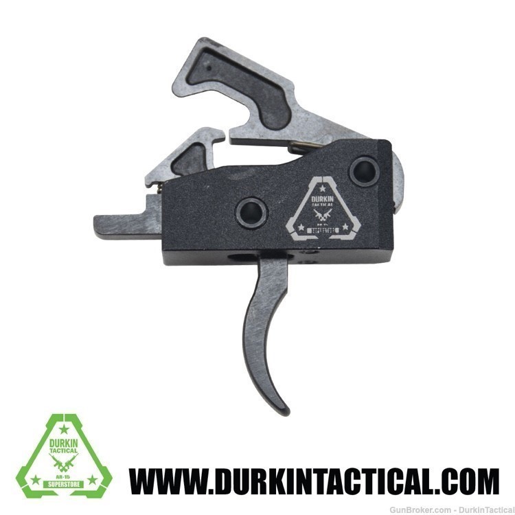 Durkin Tactical AR-10/15 | Drop-In Curved Trigger | 3-5 LB-img-0