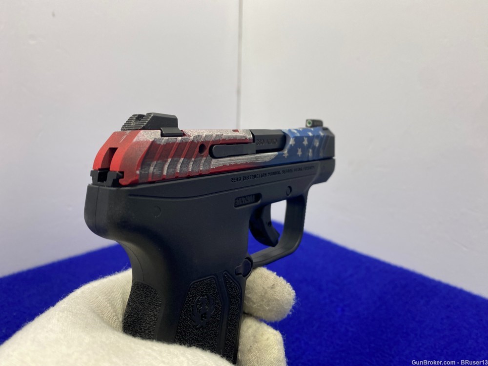 2023 Ruger LCP Max .380 2.80" *HEAD TURNING AMERICAN FLAG CERAKOTE FINISH*-img-23