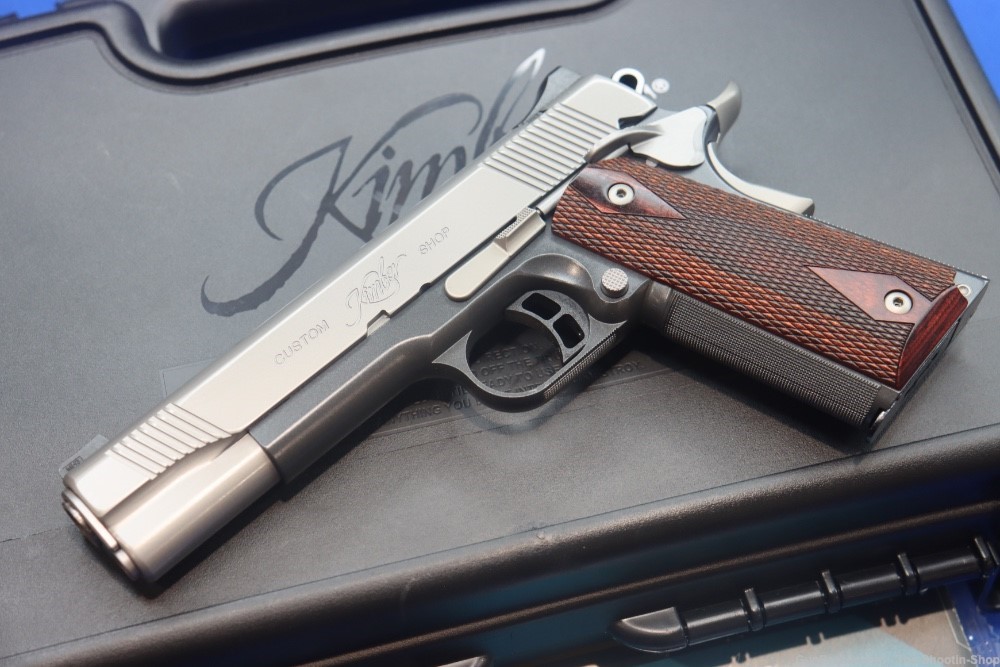 Kimber Model Custom CDP 1911 Pistol 45ACP GREY 5" Deluxe Night Sight NEW 45-img-1