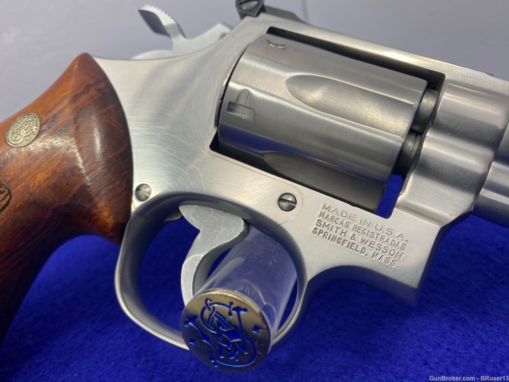 Smith Wesson 66-2 .357 Mag SS 6" *AMAZING COMBAT MAGNUM STAINLESS*-img-25