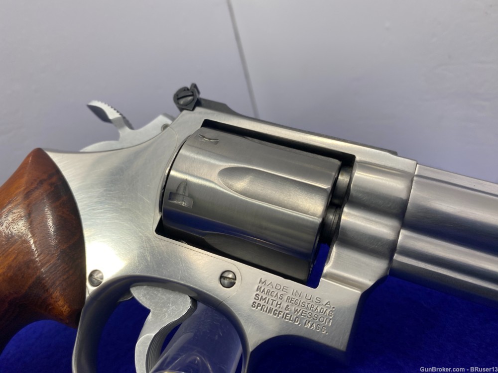 Smith Wesson 66-2 .357 Mag SS 6" *AMAZING COMBAT MAGNUM STAINLESS*-img-29