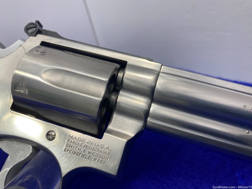 Smith Wesson 66-2 .357 Mag SS 6" *AMAZING COMBAT MAGNUM STAINLESS*-img-27