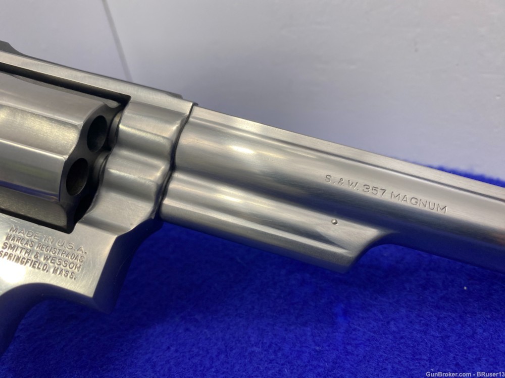 Smith Wesson 66-2 .357 Mag SS 6" *AMAZING COMBAT MAGNUM STAINLESS*-img-30
