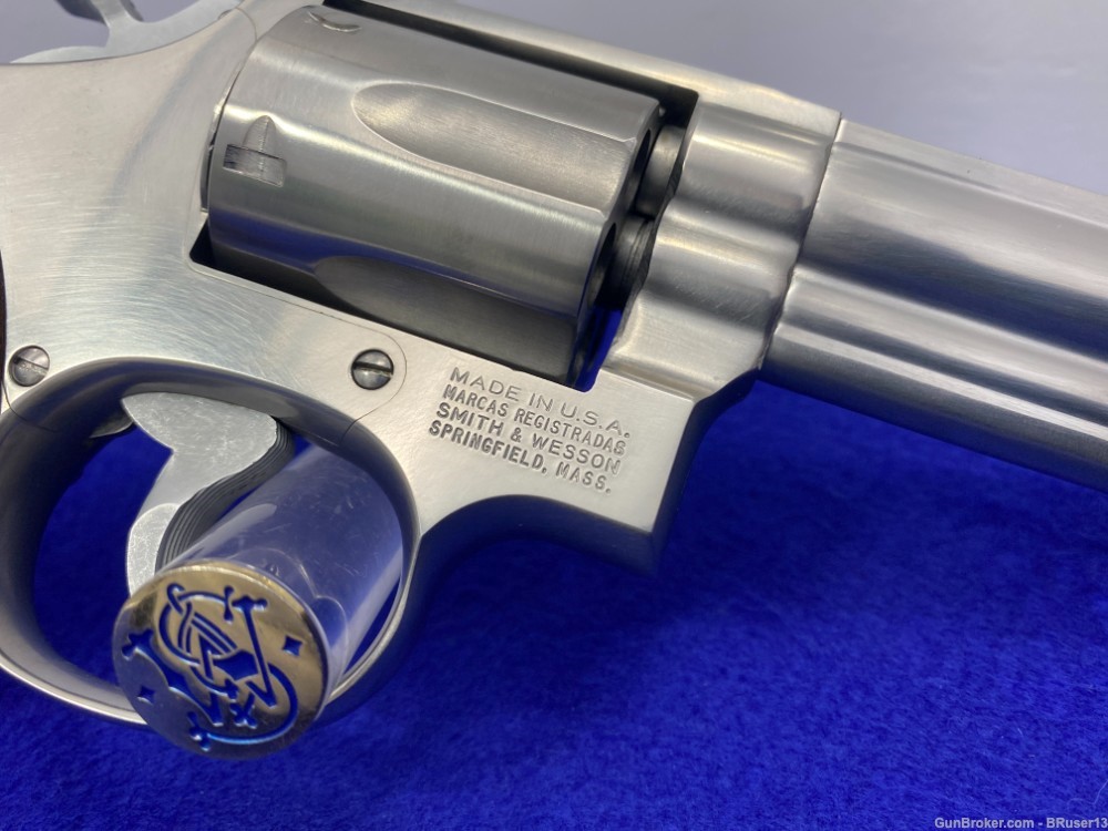 Smith Wesson 66-2 .357 Mag SS 6" *AMAZING COMBAT MAGNUM STAINLESS*-img-26