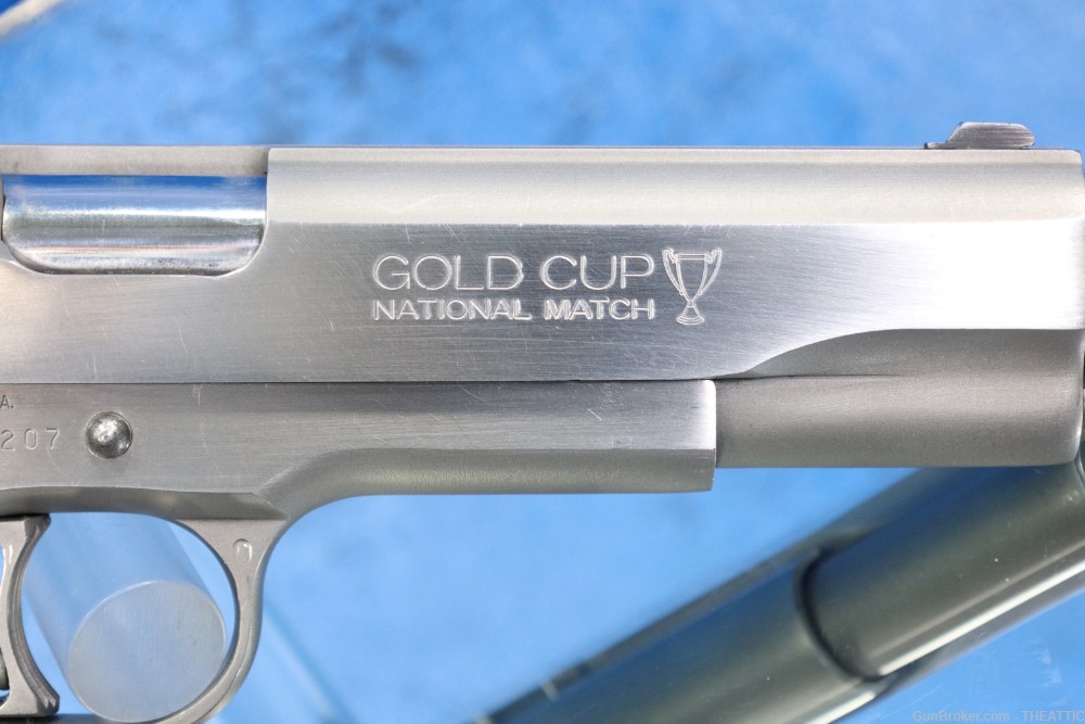 COLT GOLD CUP NATIONAL MATCH 1911 45 ACP SERIES 80 MK IV/1988 NICE COND!-img-35